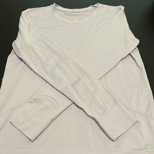 Light blue swiftly tech LuLulemon long sleeve. Relaxed fit!